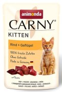 Animonda Carny Kitten Wołowina + Drób saszetka 85g