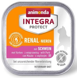 Animonda Integra Protect Renal Nieren dla kota - z wieprzowiną tacka 100g
