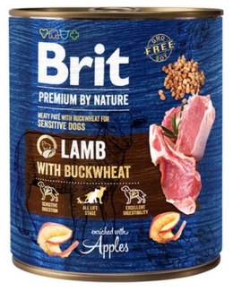 Brit Premium By Nature Lamb & Buckwheat puszka 800g