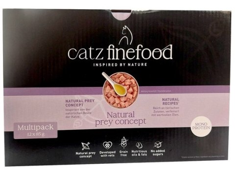 Catz Finefood Pure Selection (Purrrr Collection) II saszetki multipack 12x80/85g