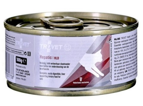 Trovet HLD Hepatic dla kota puszka 100g