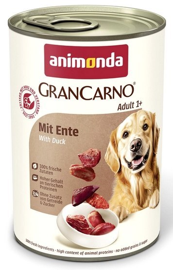 Animonda GranCarno Original Adult Ente Kaczka puszka 400g