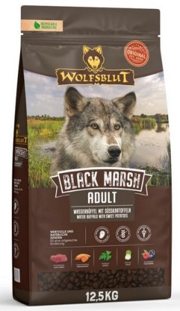 Wolfsblut Dog Black Marsh Adult - bawół i bataty 12,5kg