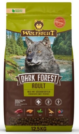 Wolfsblut Dog Dark Forest Adult - dziczyzna i bataty 12,5kg
