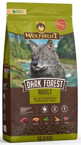 Wolfsblut Dog Dark Forest Adult - dziczyzna i bataty 12,5kg