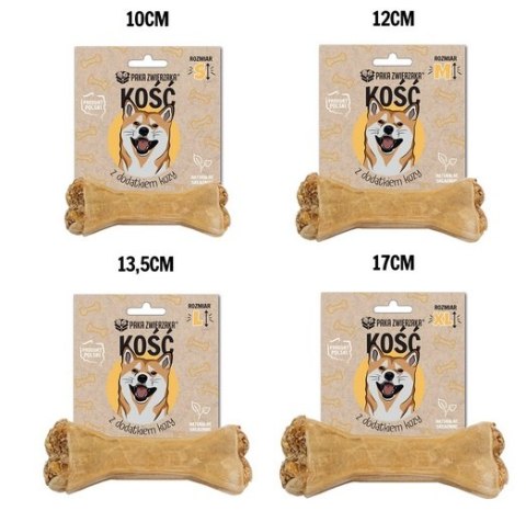Paka Zwierzaka Kość z dodatkiem kozy XL 17cm