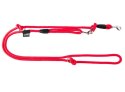 CHABA Smycz linka regulowana - 14mm x 138/260cm czerwona