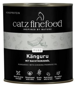 Catz Finefood Pure (Purrrr N.107) Kangur puszka 800g