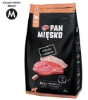 Pan Mięsko Karma sucha dla psa - cielęcina i indyk chrupki M 20kg