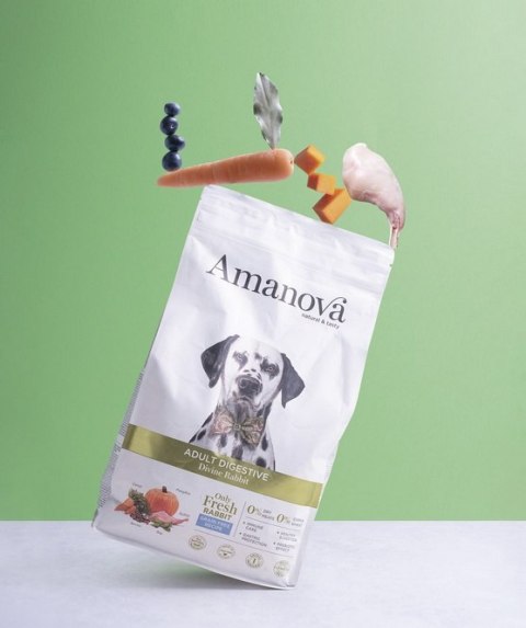Amanova Dog Adult Digestive Divine Rabbit - królik 10kg