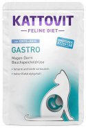 Kattovit Feline Diet Gastro kaczka i ryż saszetka 85g