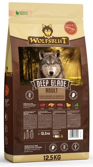Wolfsblut Dog Deep Glade Adult - jeleń i bawół 12,5kg