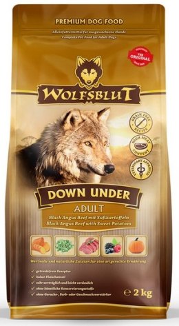 Wolfsblut Dog Down Under Adult - wołowina angus 2kg