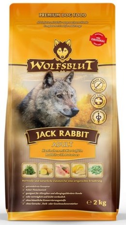 Wolfsblut Dog Jack Rabbit Adult - królik i ziemniaki 2kg