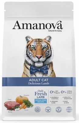 Amanova Cat Adult Delicious Lamb - jagnięcina 1,5kg