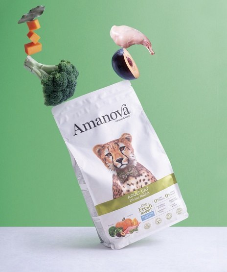 Amanova Cat Adult Divine Rabbit - królik 1,5kg
