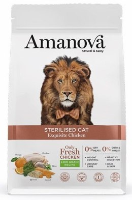 Amanova Cat Sterilised Exquisite Chicken - kurczak 300g