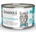 Amanova Cat Tuna & Whitebaits - tuńczyk i białoryby w bulionie puszka 70g [09]