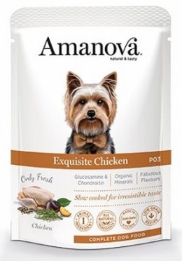 Amanova Dog Adult Exquisite Chicken - kurczak saszetka 300g [P03]