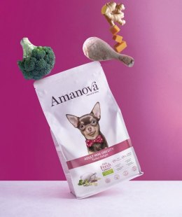 Amanova Dog Adult Mini Obesity Turkey Delight - indyk 7kg